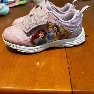 Girls Disney Princess light up sneakers